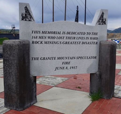 Butte Memorial to Miners Lost